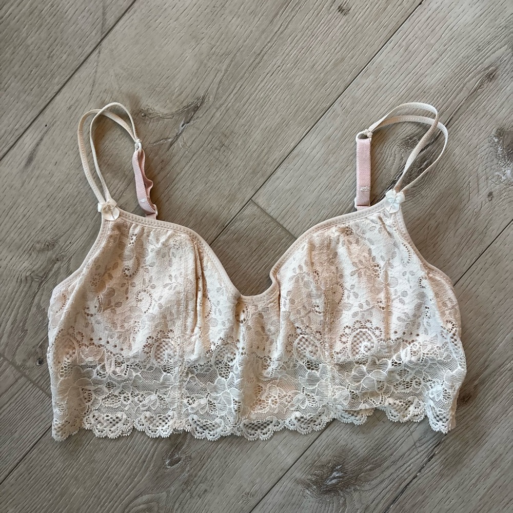 ARIANNE Underwire Bralette Cream Size L